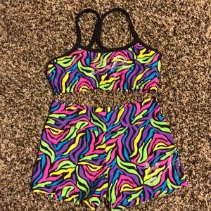Dance top and shorts